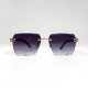 CHEETAH SUNGLASSES IN DARK PURPLE