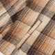 CHECKERED JACKET IN BROWN 