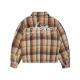 CHECKERED JACKET IN BROWN 