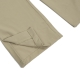 SPLIT HEM TROUSERS IN TAN