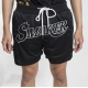 LOGO MESH SHORT IN BLACK