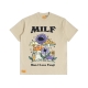 MILF TEE IN TAN