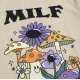 MILF TEE IN TAN