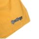 METAL LOGO WRINKLED NYLON SHORT IN YELLOW
