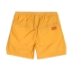 METAL LOGO WRINKLED NYLON SHORT IN YELLOW