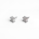 SQUARE ICED OUT EARRINGS