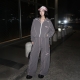 $MAKER NYLON TRACKSUIT PANTS IN GREY