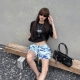 $MAKER GANG WASHED TEE IN BLACK
