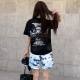 $MAKER GANG WASHED TEE IN BLACK