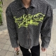 SWAROVKI "DONT GET MAD" WORKWEAR WASHED JACKET