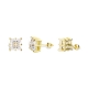 SQUARE DIAMONDS EARRING